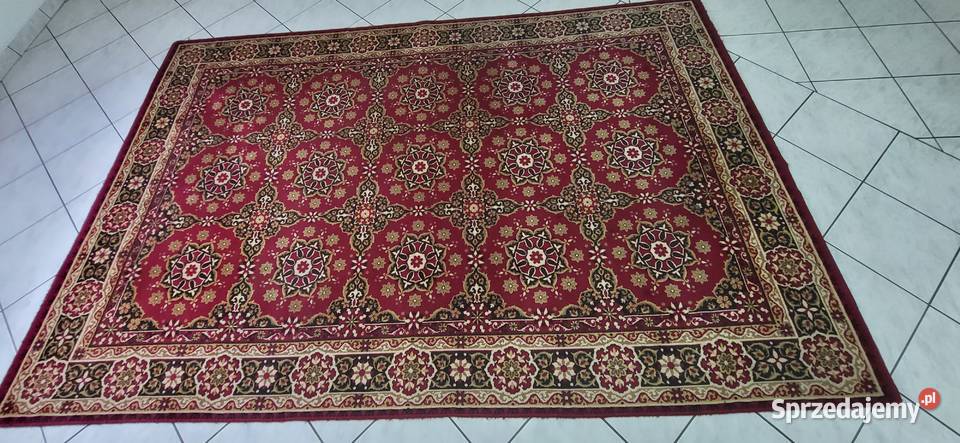 Dywan mongolski100 wełniany AftagBułag 197x297 1.5cm Łódź