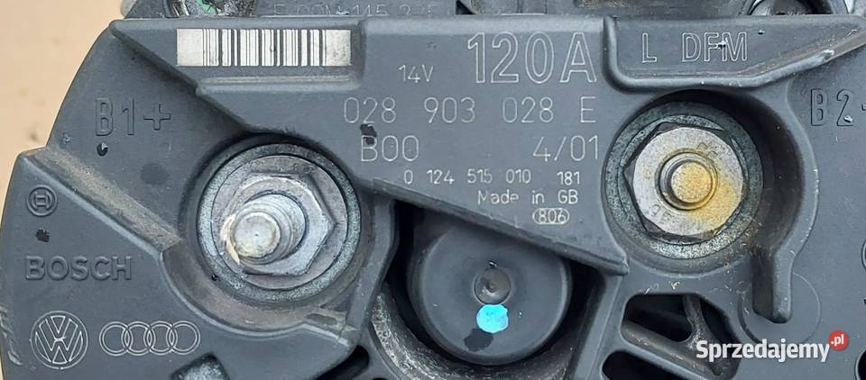 ALTERNATOR DO REGENERACJI VW AUDI SEAT SKODA Układ elektryczny, zapłon Mielęcin sprzedam