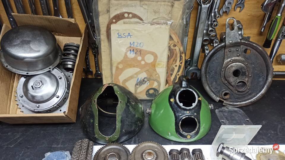 BSA M20 M21 M23 SILVER STAR M24 GOLD STAR Oświetlenie
