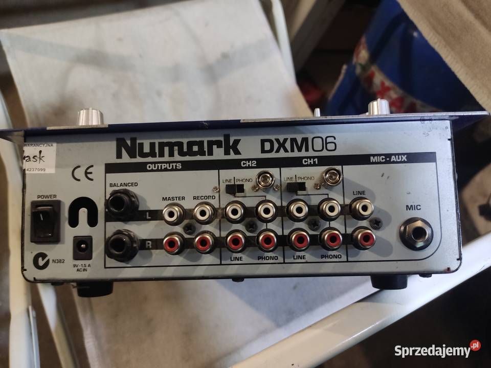 Mikser Numark DXM06 Wzmacniacze i pokrewne