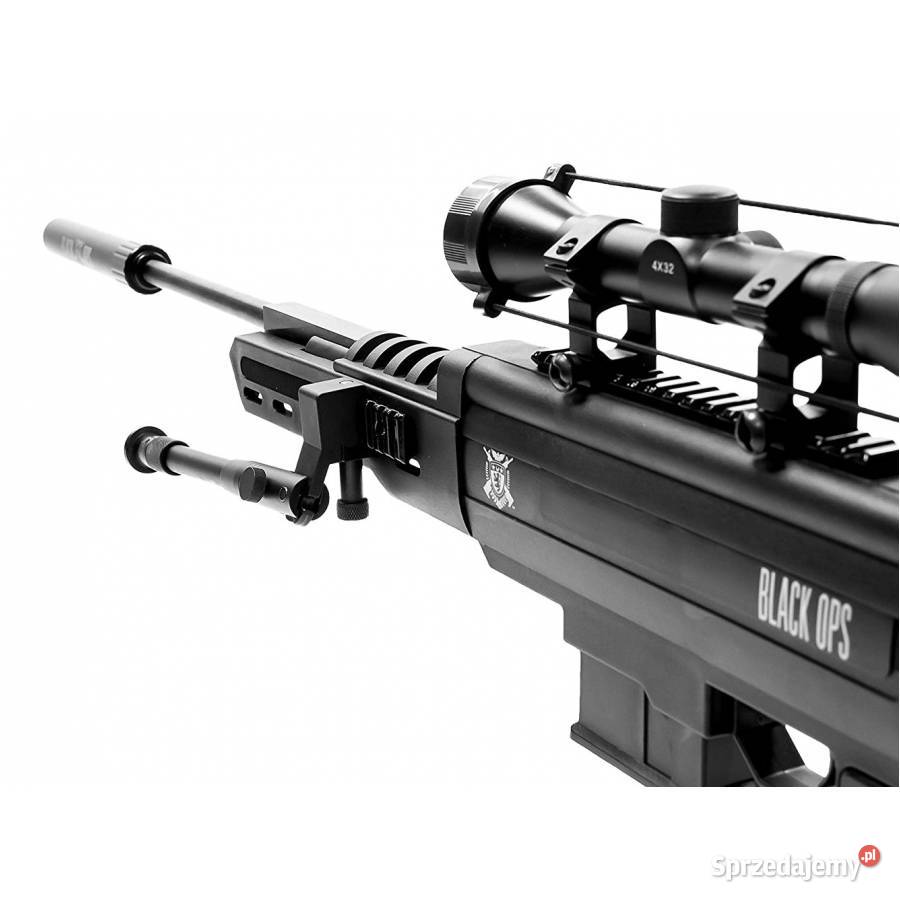 Wiatrówka Black Ops Sniper 45 mm z lunetą 4x32 Trzcianka sprzedam