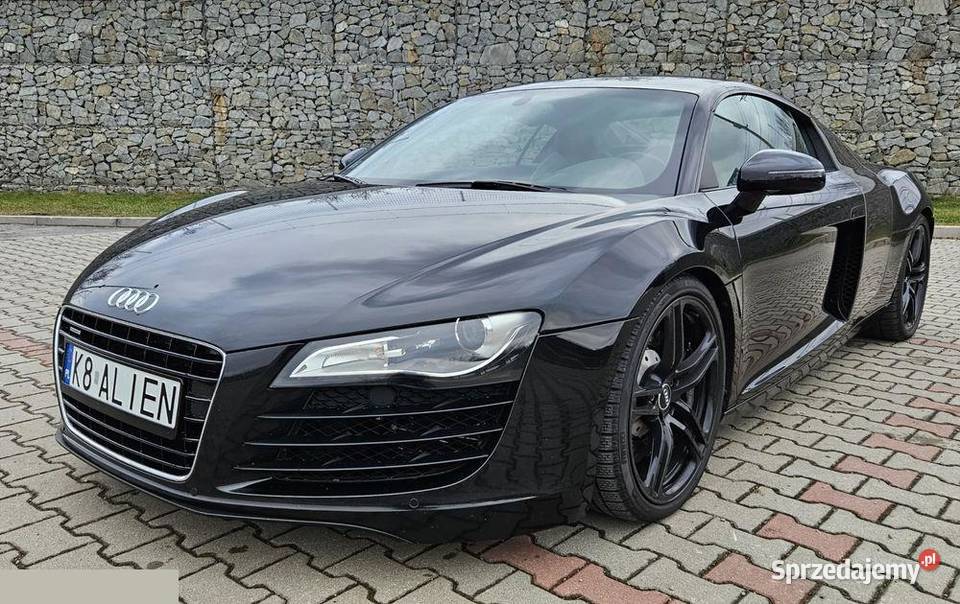 Audi R8 Coupe Quattro RTronic 42 benz 420 2008r małopolskie Sucha Beskidzka