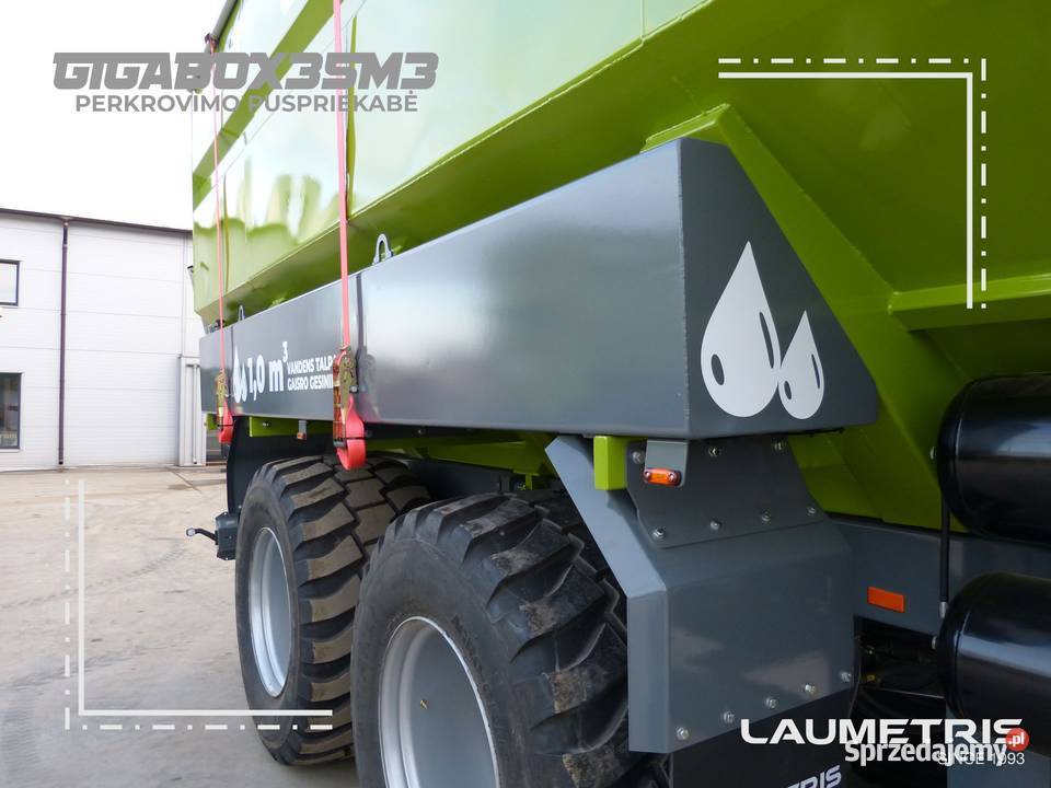 Laumetris Wóz przeładowczy GIGABOX 28 ton Białystok sprzedam