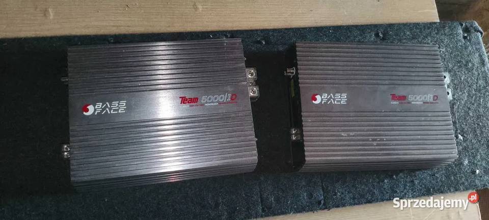 Wzmacniacz Car audio 5kw BASSFACE TEAM 50001D łódzkie Kutno