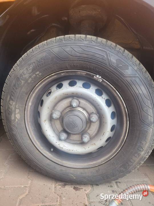 Komplet kól wielosezonowych transit mk8 goodyear Łódź