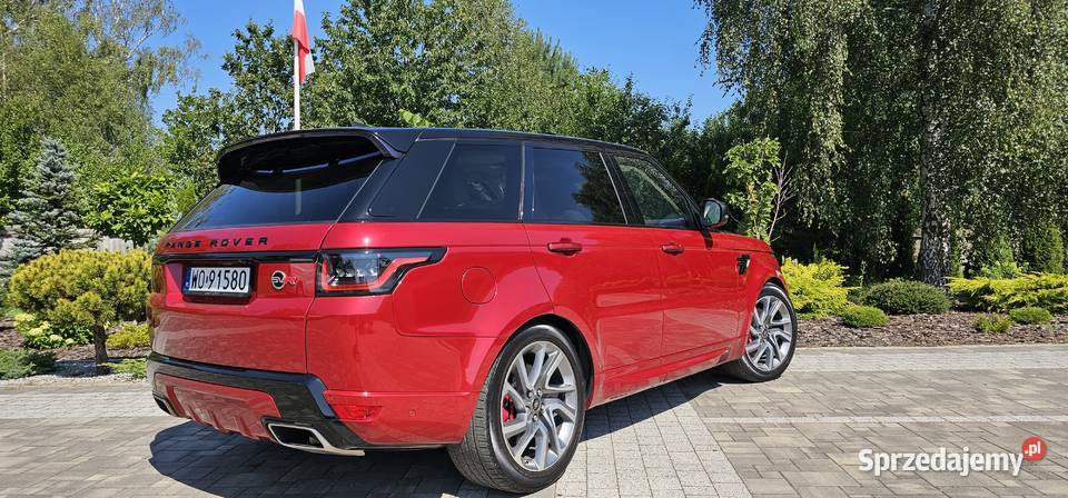 Range Rover Sport HSE RDynamic Brembo nieuszkodzony mazowieckie Ostrołęka