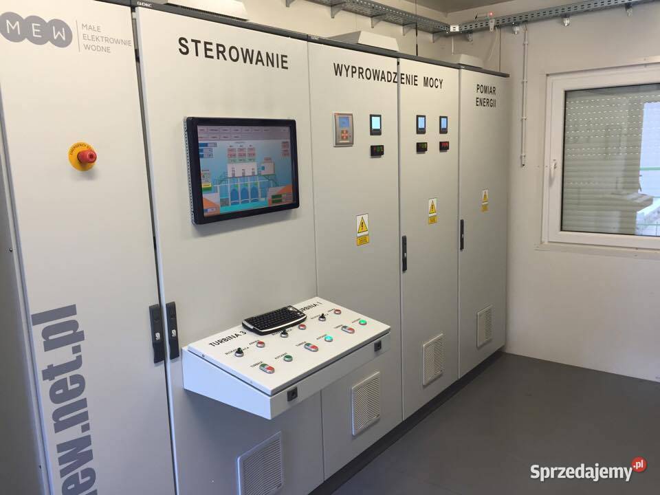 MEW Pakiet dwóch elektrowni wodnych 165 kW Kolonowskie