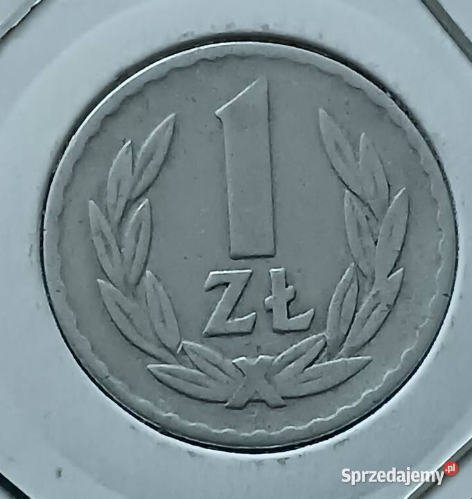 1 Złoty 1967 r 3 najniższy nakład super Konin