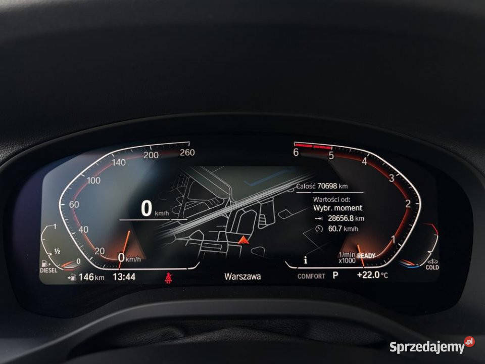 BMW X3 2020r Panorama Grzana kierownica i fotel 1995cm3 Warszawa