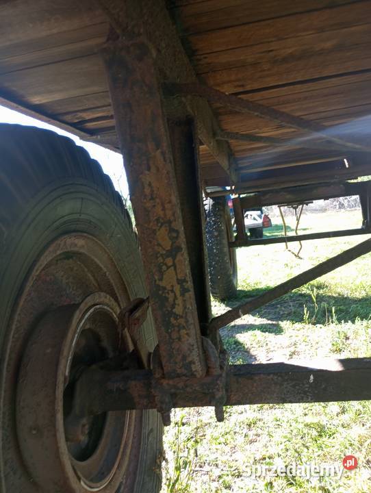 Przyczepa platforma 185x4 rolnicza podloga Pozostałe Kałowice