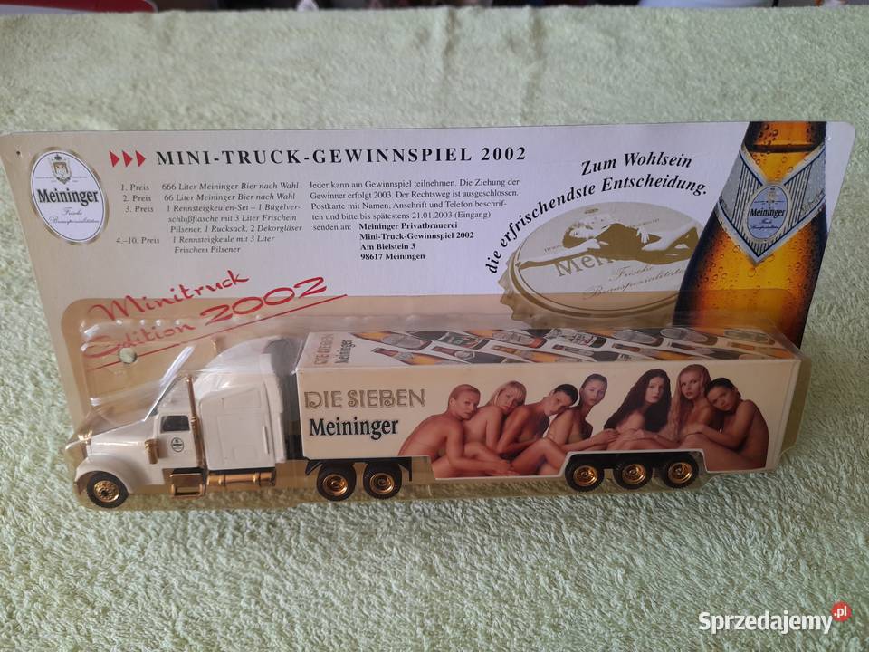 Kolekcjonerski model ciężarówki marki Grell