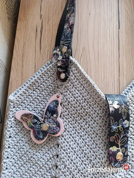 Torebka Tulipan na ramię HANDMADE