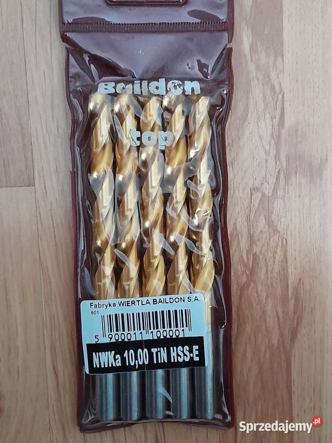 Wiertło NWKa fi 10 mm HSSE z dodatkiem kobaltu 5