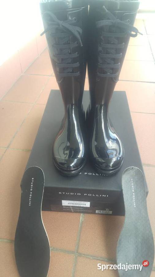 Kalosze Studio Pollini model Gomma Nero rozmiar Warszawa