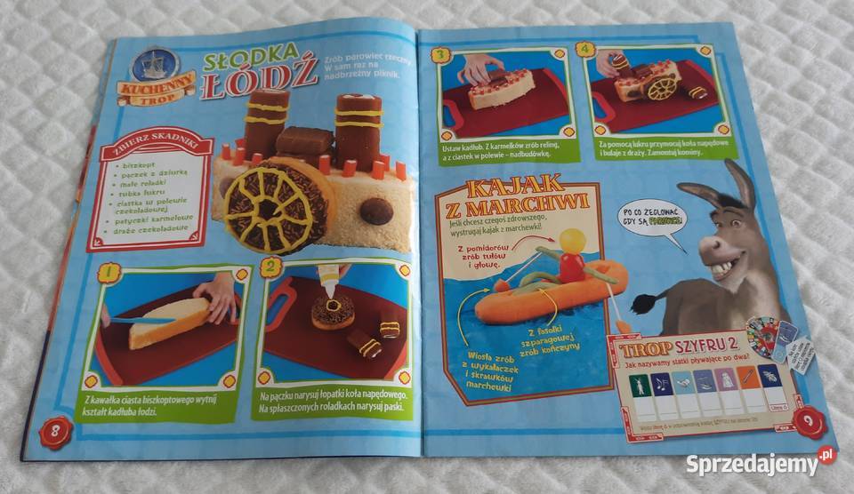 Na tropie Shreka Okręt Trop 37 Książeczki dzieci Książki dla dzieci Czeladź