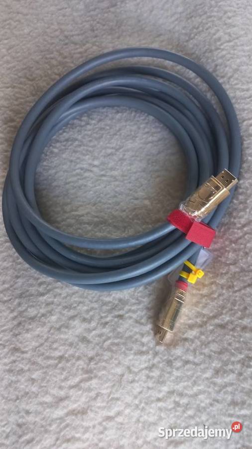 LINDY szary kabel USB z pozłacanymi wtyczkami Wtyczki wielkopolskie Poznań sprzedam