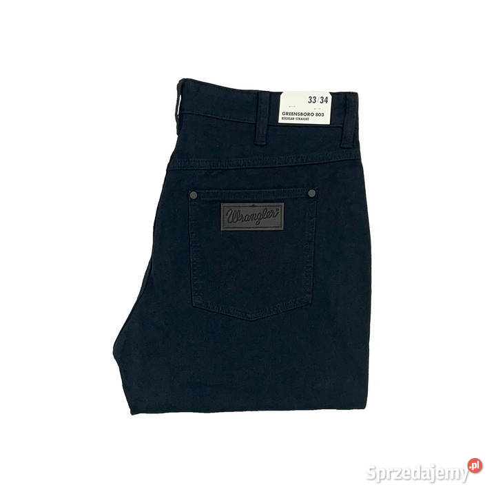 Spodnie męskie Wrangler Greensboro 803 Dark Navy Szczecin