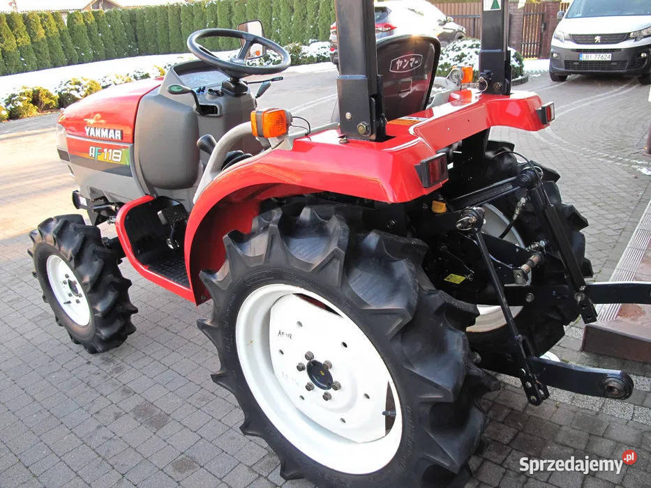 Mini Traktorek Yanmar AF118 18 4X4 Wspomaganie lubelskie Międzyrzec Podlaski