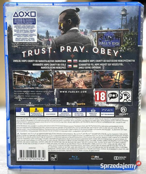 Gra 4 FarCry5 Elbląg