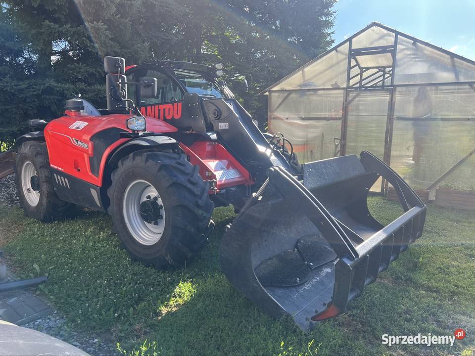 Wynajem ładowarki teleskopowej Manitou MLT