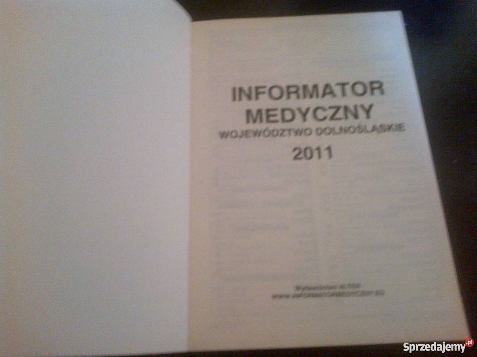 Informator medyczny woj Doln2011 dolnośląskie Oborniki Śląskie