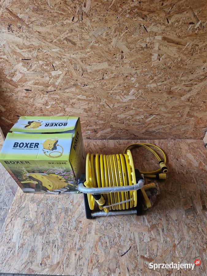 Wąż ogrodowy z wózkiem 12 34 35m BX3246 Głogowa