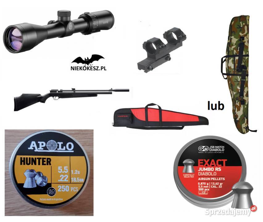 Zestaw PCP PR900 S GEN2 REGULATOR HAWKE MONTAŻ Przyłęki