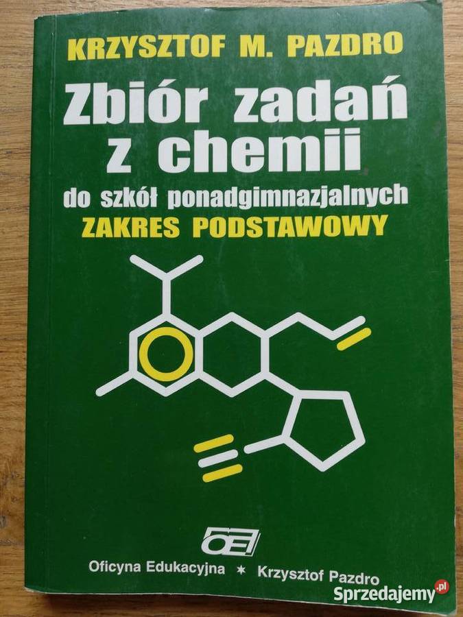 Zbiór zadań z chemii zakres podstawowy K Pzadro Kraków