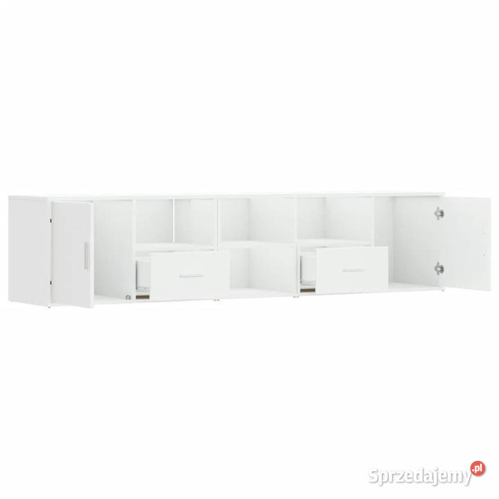 Szafka narożna biała 200x40x45 materiał Warszawa