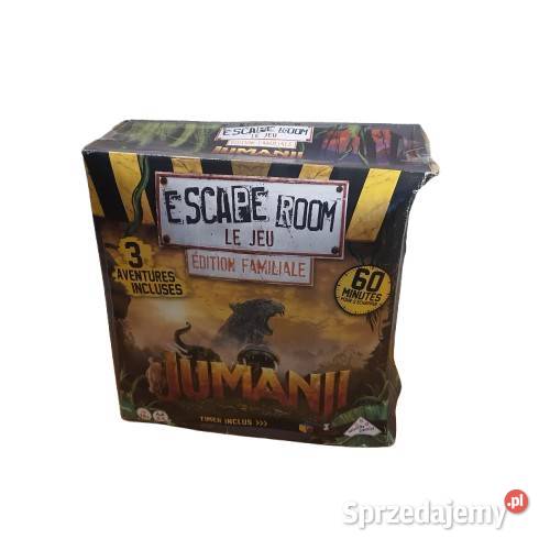 Jumanji ESCAPE THE ROOM Noris Gra Częstochowa sprzedam