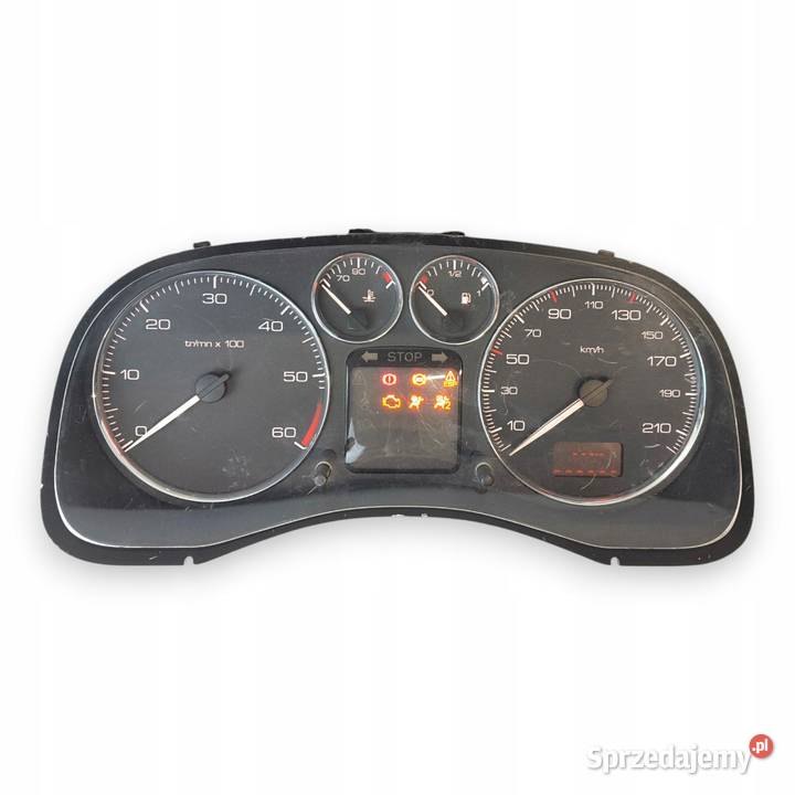 LICZNIK ZEGARY P9654485280 Peugeot 307 14 16 20 Chełm sprzedam