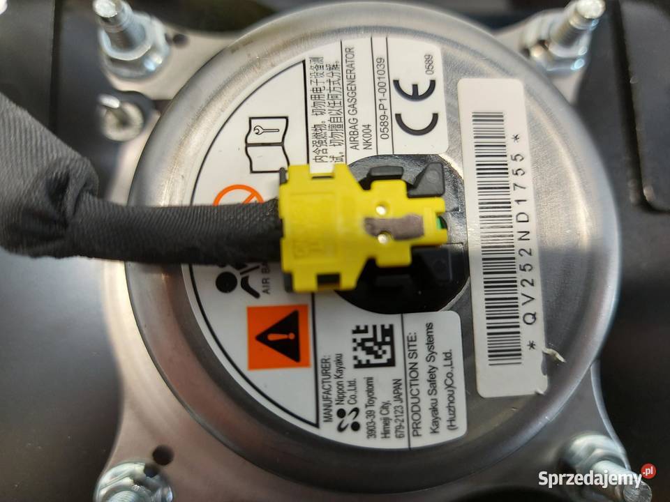 Jaecoo 7 PHEV airbag poduszka powietrzna Poduszki powietrzne