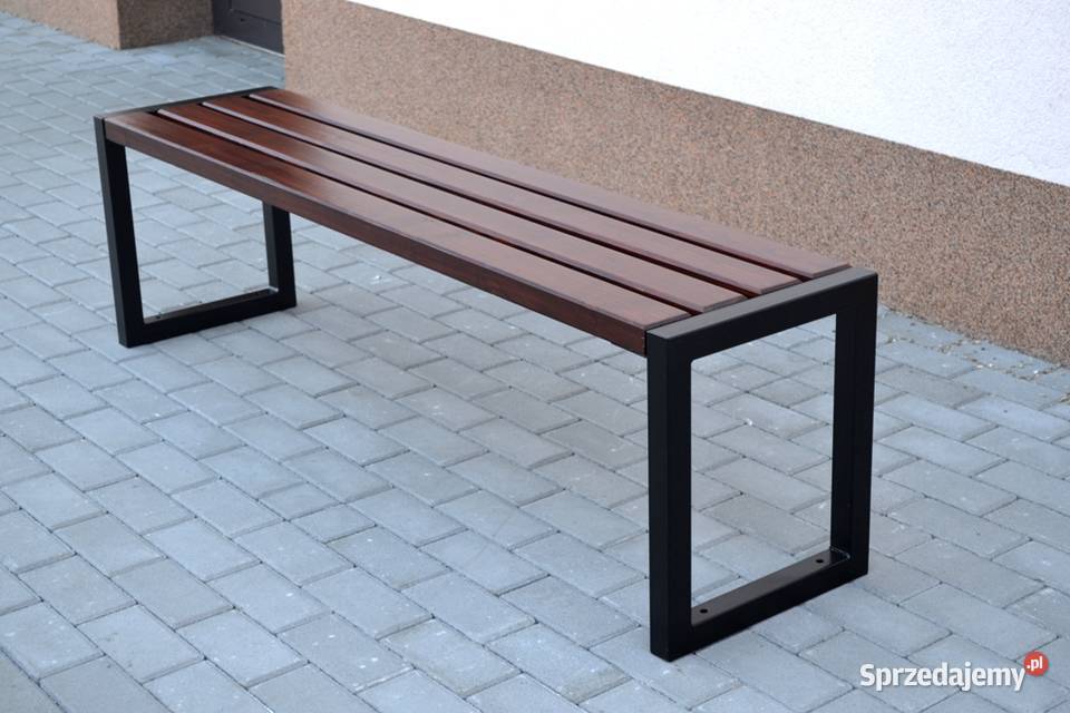 ŁAWKA PARKOWA OGRODOWA MIEJSKA ZUZA 150 W034 metal Miejsce Piastowe