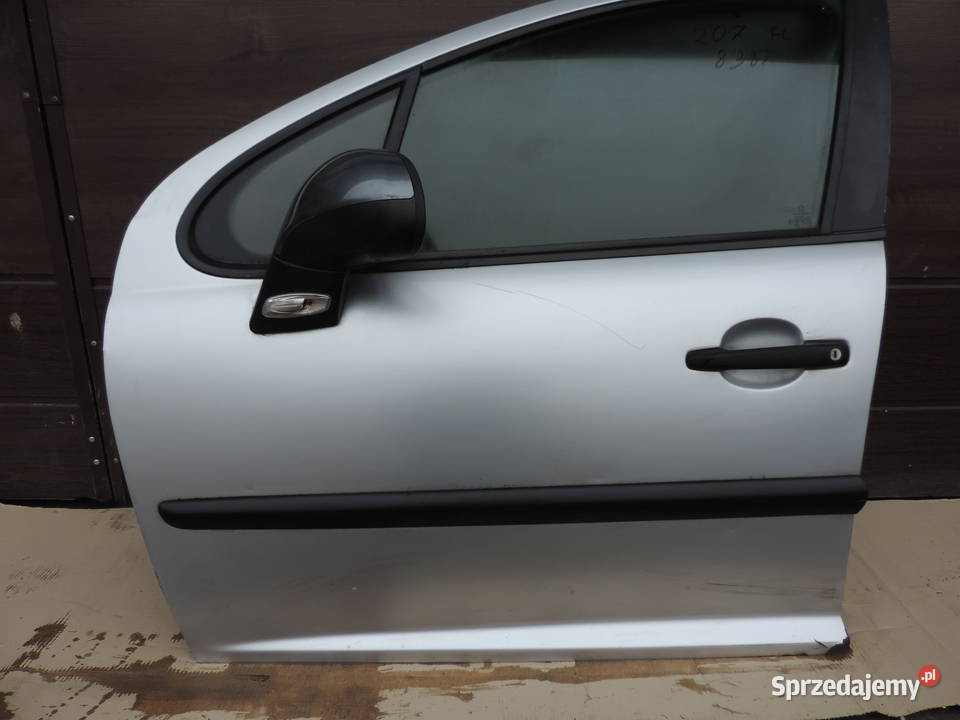 PEUGEOT 207 5D DRZWI LEWY PRZÓD PRZEDNIE Nowy Sącz sprzedam
