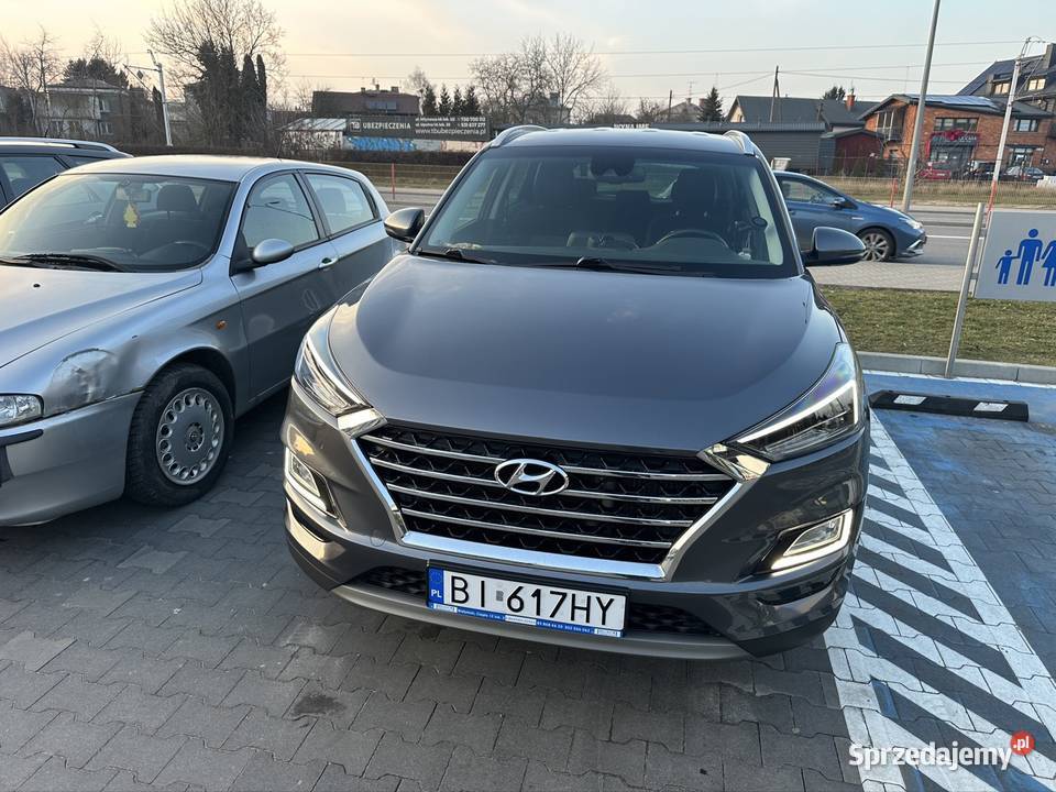 Hyundai Tucson w idealnym stanie SUV podlaskie Białystok