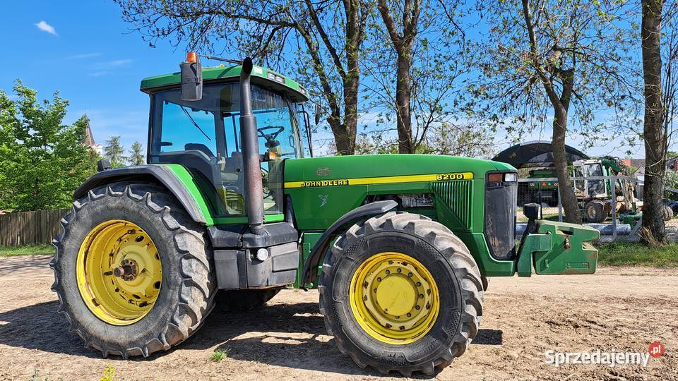 John Deere 8200 Pneumatyczne siedzenie opolskie Nysa