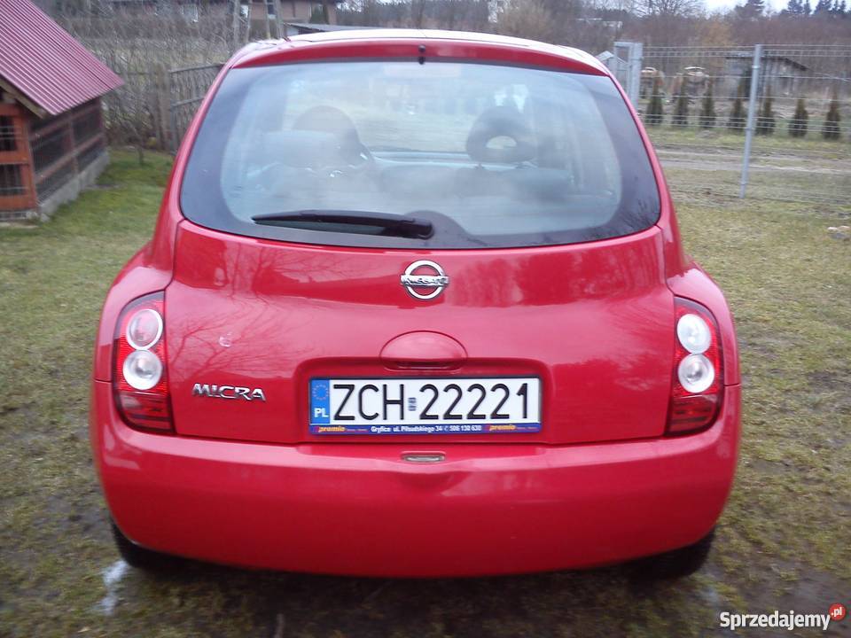 Nissan Micra K12 Klima 45 Drzwi 149100km Choszczno
