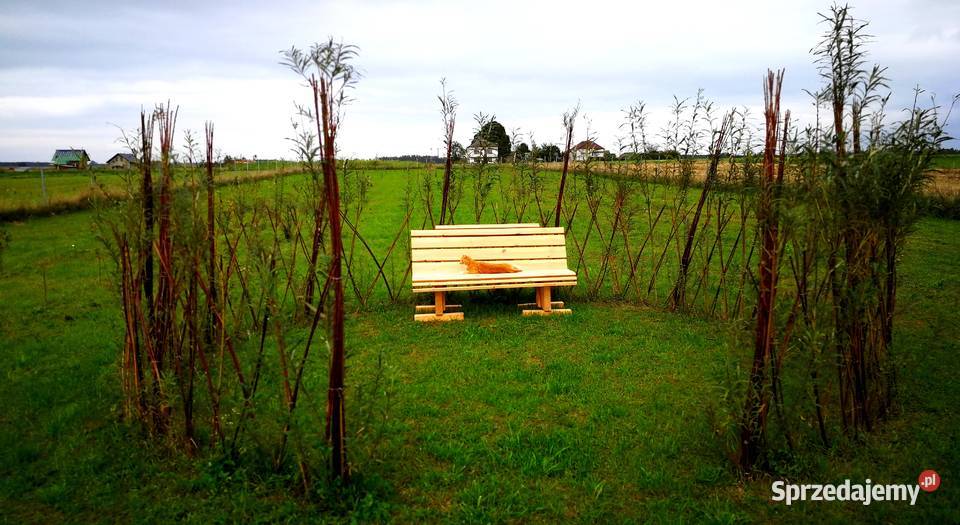 Ławka drewniana ławka ogrodowa