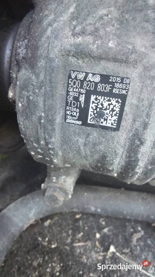 Kompresor klimatyzacji Denso vw passat b8 Łódź