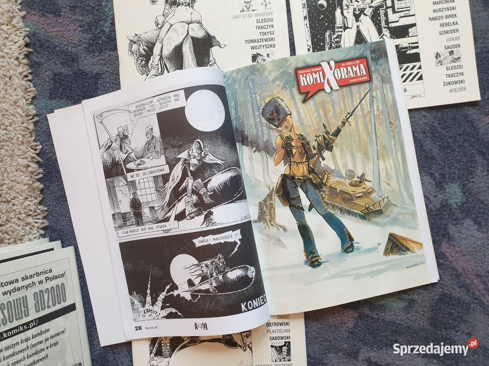 AQQ Magazyn Komiksowy zestaw 8 numerów 19982003 Komiksy Gdynia sprzedam