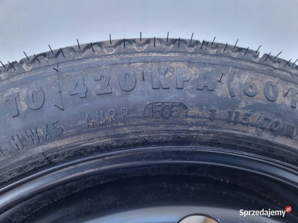 Opel Vectra C Astra H KOŁO DOJAZDOWE dojazdówka Rudka