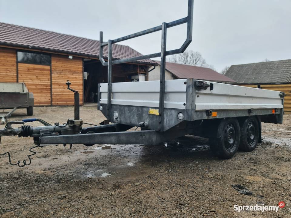 Przyczepka laweta platforma 2000 DMC przyczepa Lipsko sprzedam