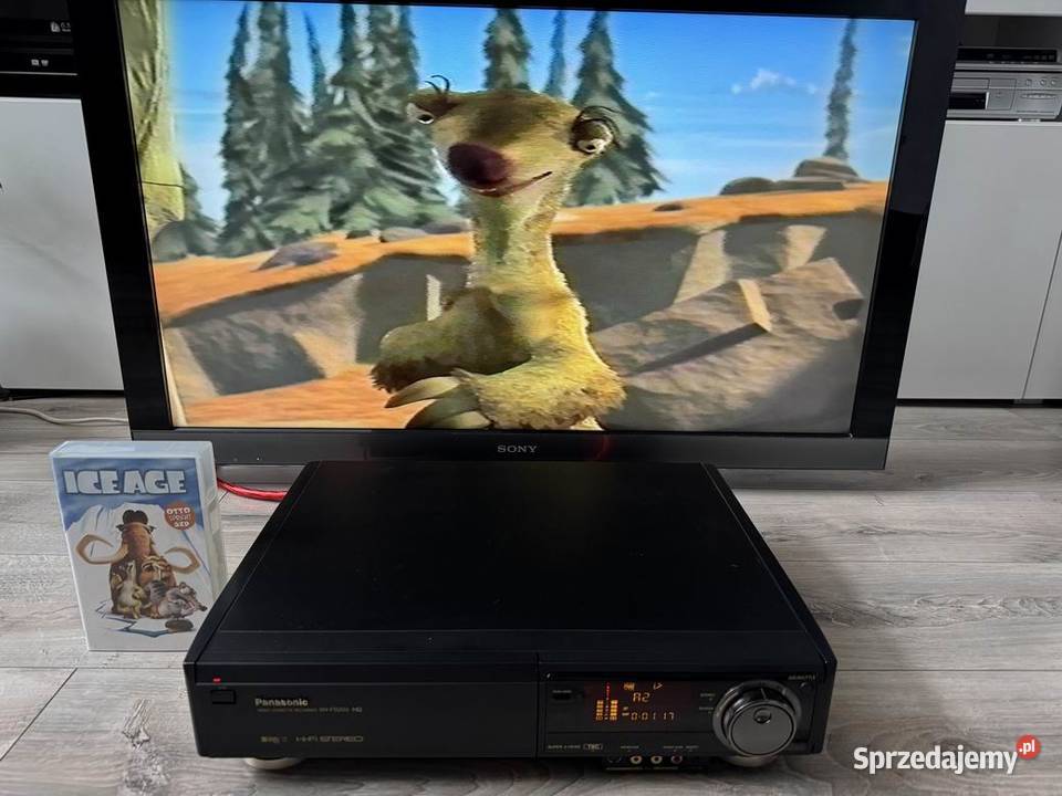 Magnetowid PanasonicNVFS200 Oryginalny Pilot Szczecin