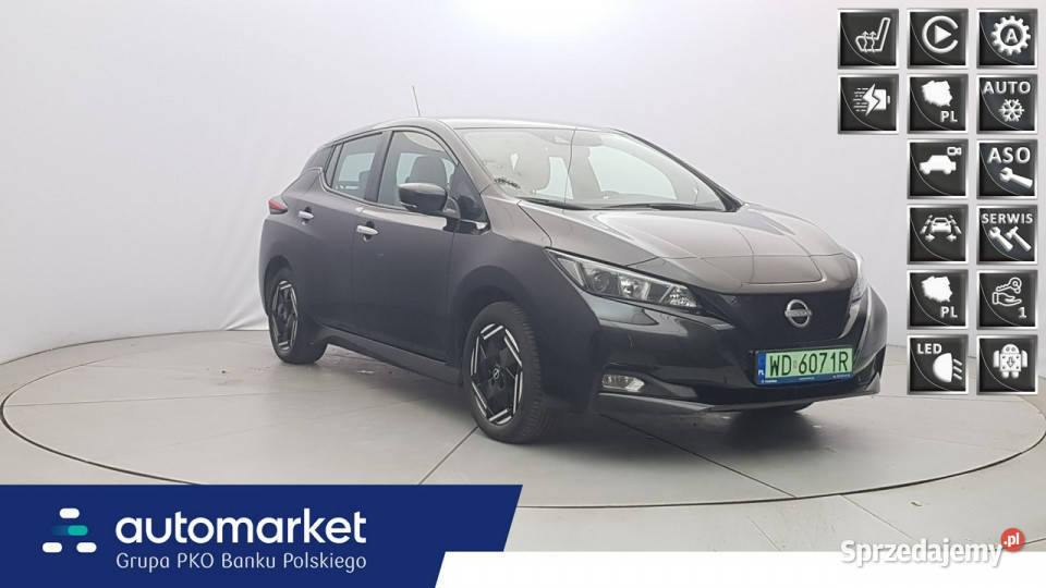 Nissan Leaf 40kWh Acenta Z polskiego salonu ASR (kontrola trakcji) mazowieckie Warszawa sprzedam