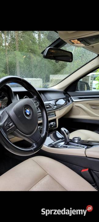 Bmw 525d 218pk 2014 łopatki f1kamera