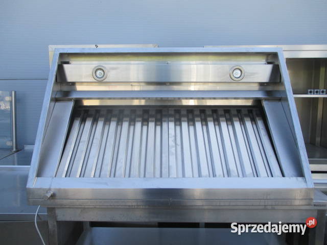 OKAP GASTRONOMICZNY SKOŚNY Z FILTRAMI I Ostrów Wielkopolski