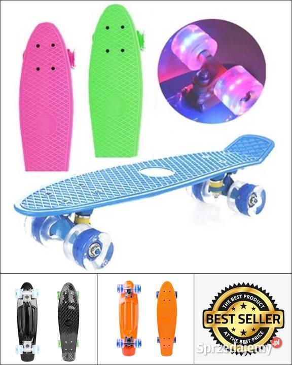 Deskorolka podświetlana Kielce