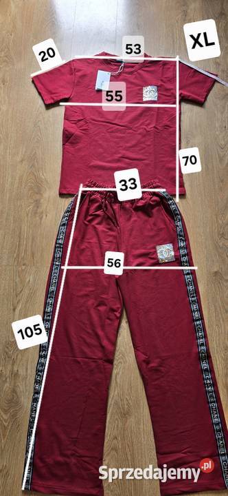 Wypredaz stylowy damski dres S L XL z Turcji Świebodzin