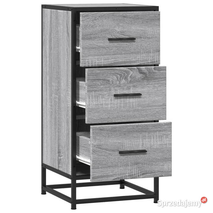 Szafka szary dąb sonoma 355x35x76 materiał Pozostałe mazowieckie Warszawa