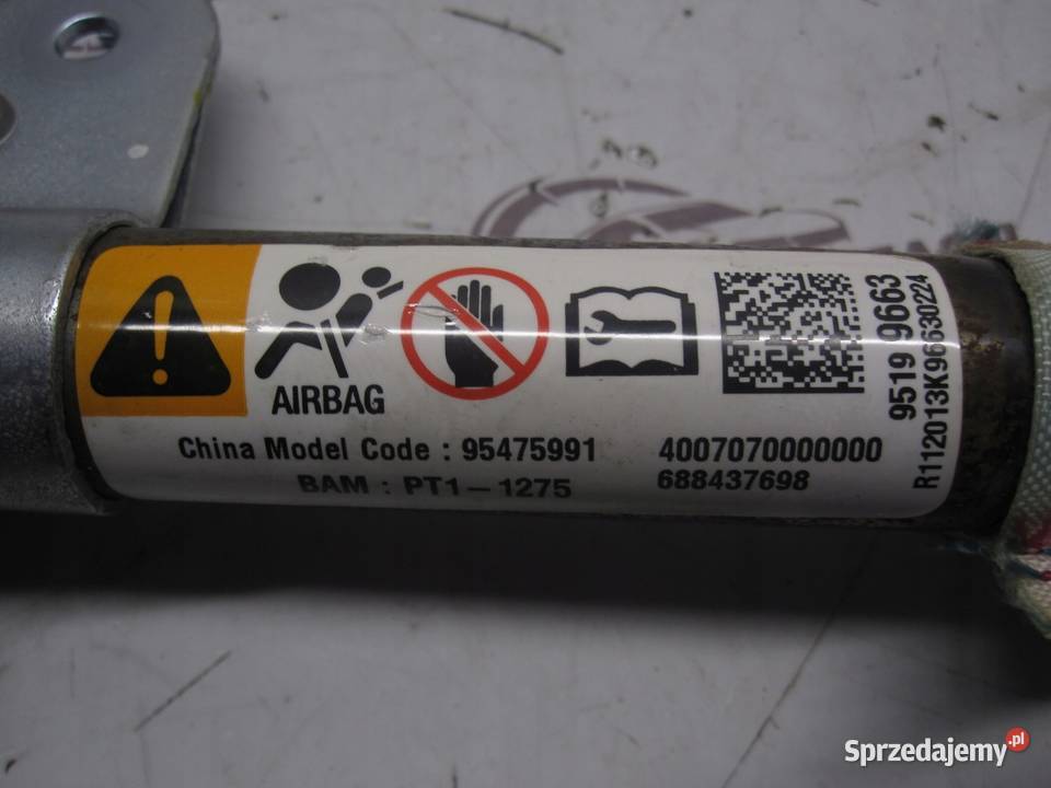 CHEVROLET CAPTIVA I LIFT 13r AIRBAG kurtyna lewa Kielce